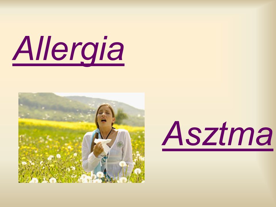 Allergia Asztma