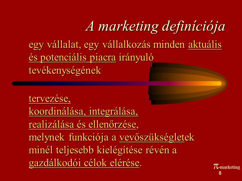 A marketing definíciója