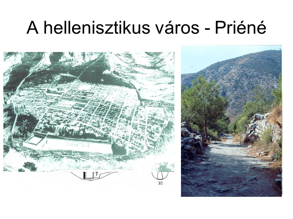 A hellenisztikus város - Priéné