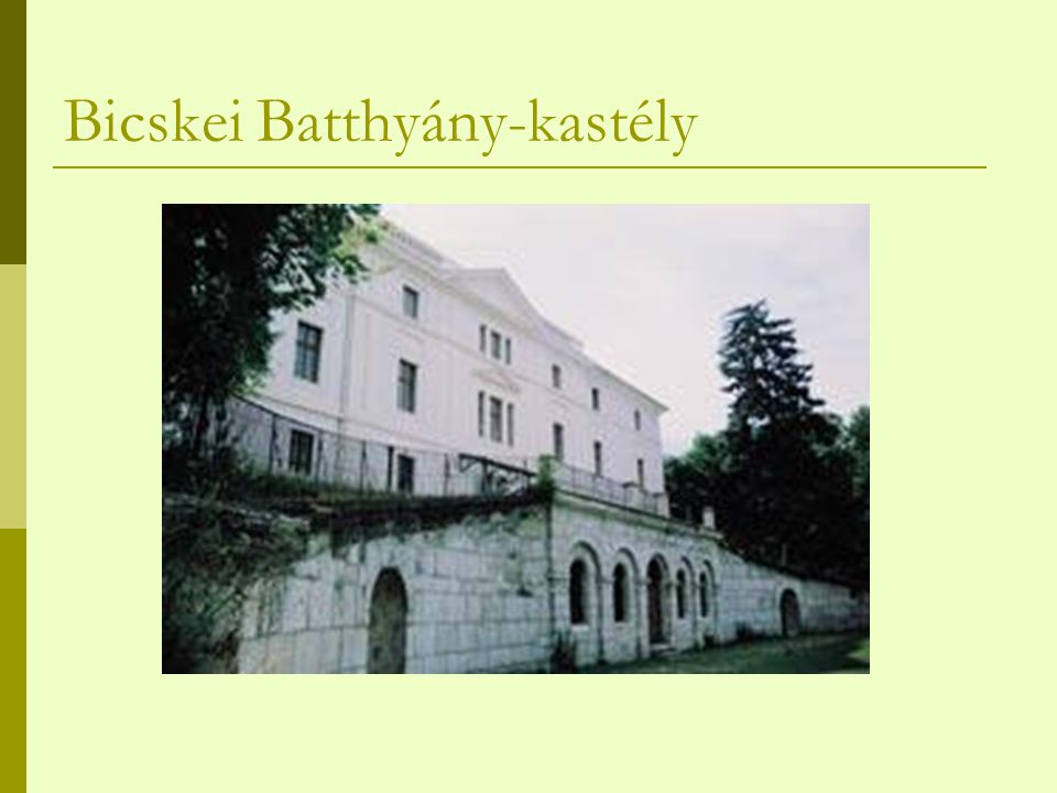 Bicskei Batthyány-kastély