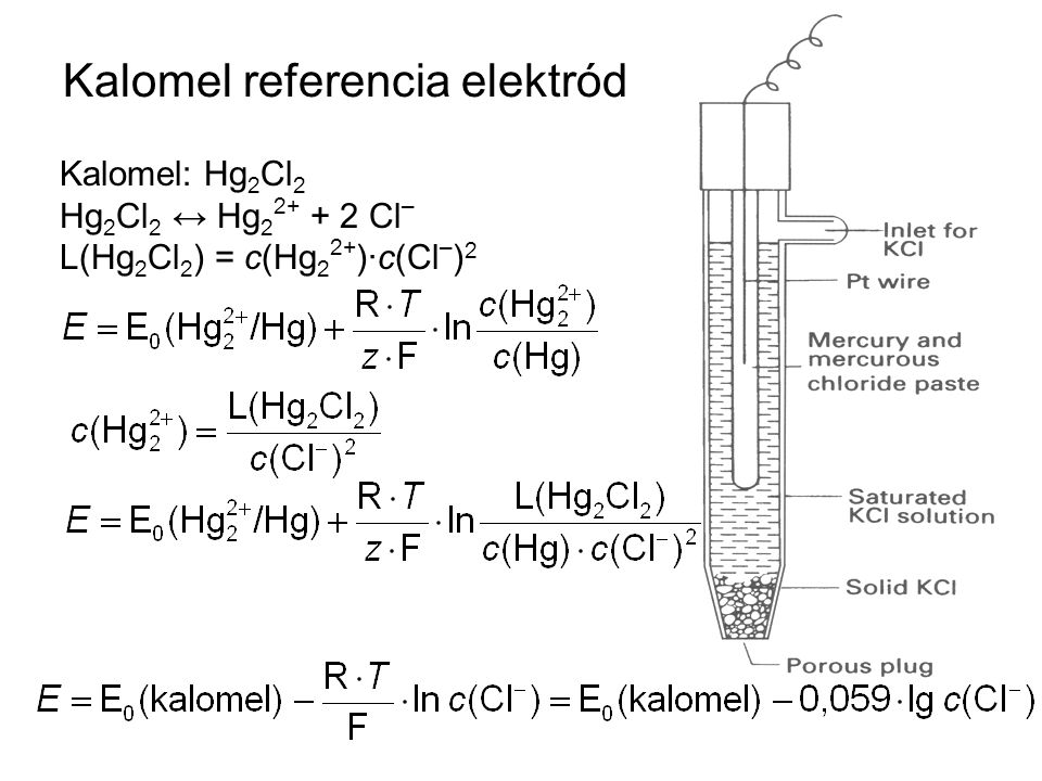 Kalomel referencia elektród