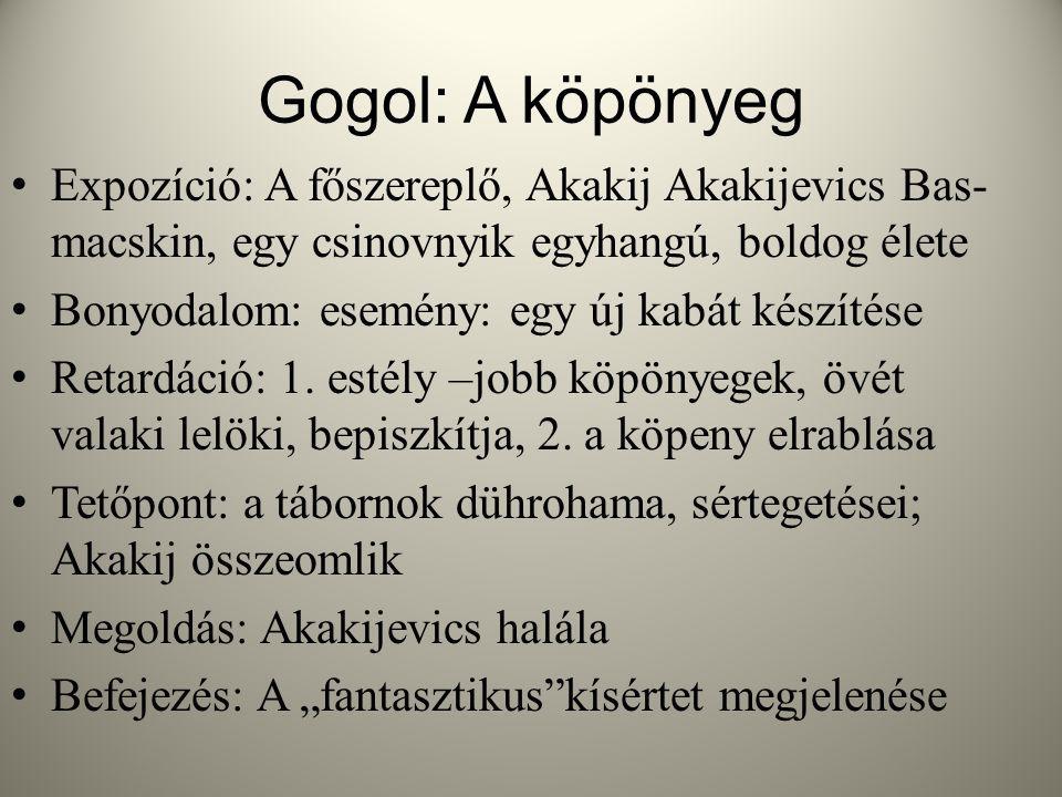 Vörös és fekete, Gogol látomása