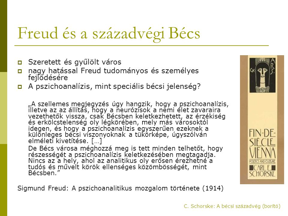 Freud és a századvégi Bécs