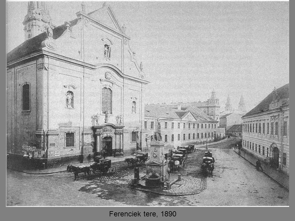 Ferenciek tere, 1890