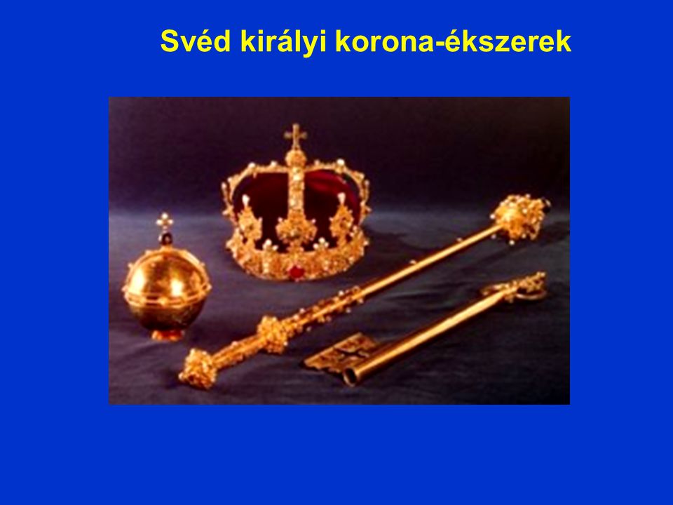 Svéd királyi korona-ékszerek