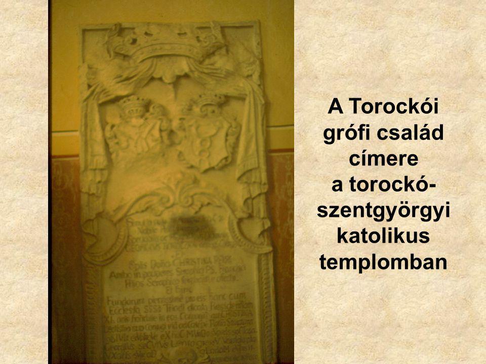 A Torockói grófi család címere a torockó- szentgyörgyi katolikus templomban