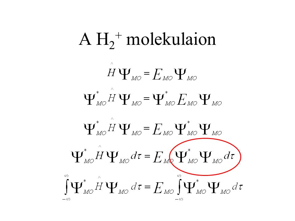 A H2+ molekulaion