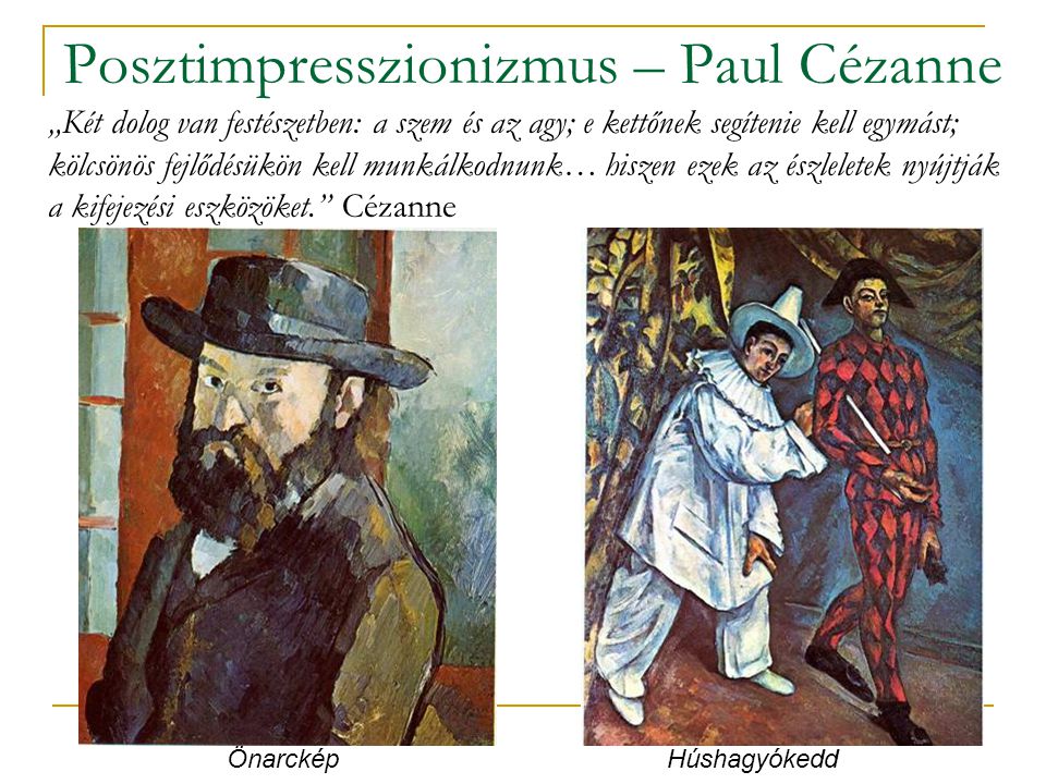 Posztimpresszionizmus – Paul Cézanne