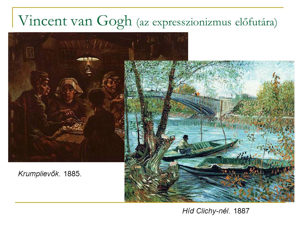 Vincent van Gogh (az expresszionizmus előfutára)