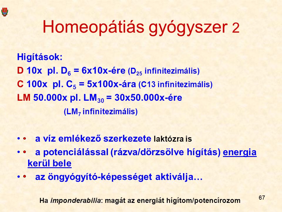 Homeopátiás gyógyszer 2