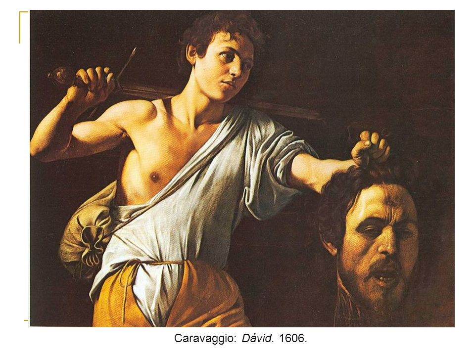 Caravaggio: Dávid