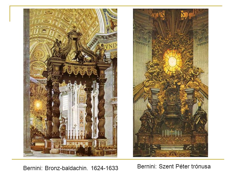 Bernini: Szent Péter trónusa