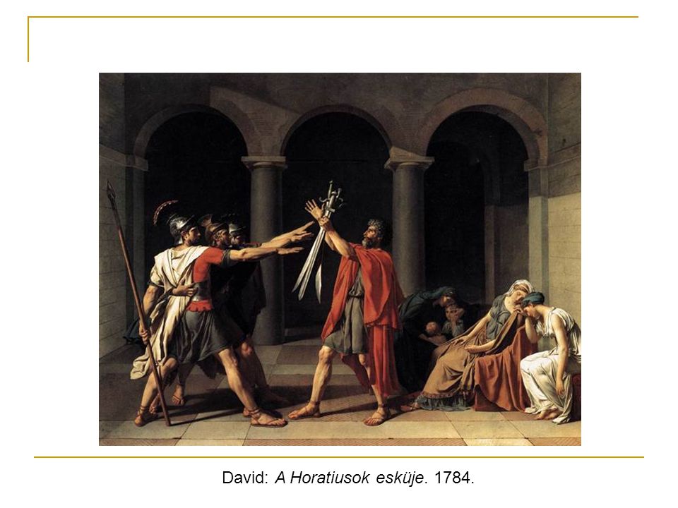 David: A Horatiusok esküje