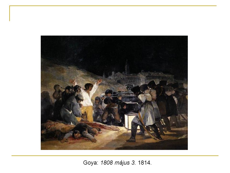 Goya: 1808 május