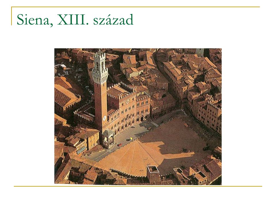 Siena, XIII. század