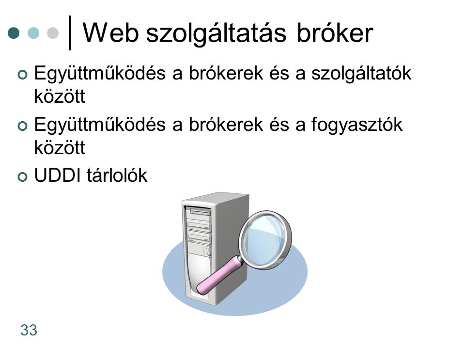 Web szolgáltatás bróker