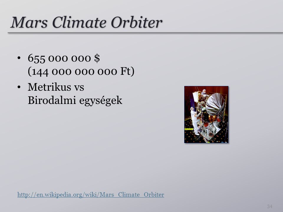 Mars Climate Orbiter $ ( Ft)