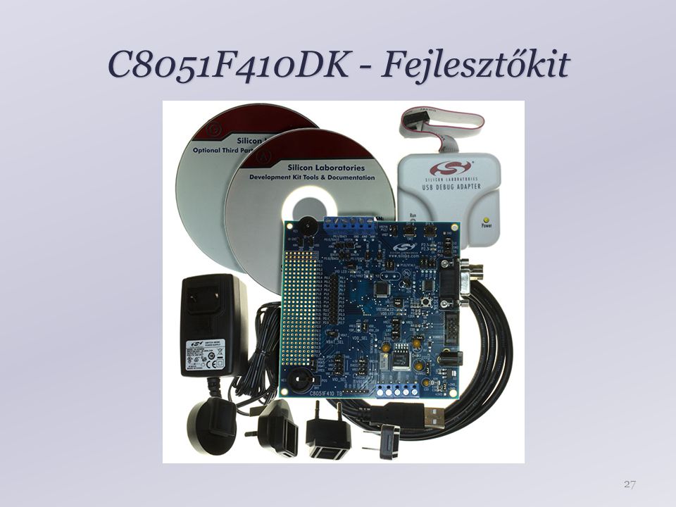 C8051F410DK - Fejlesztőkit