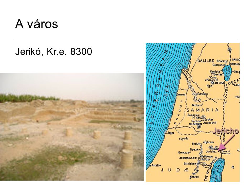 A város Jerikó, Kr.e. 8300