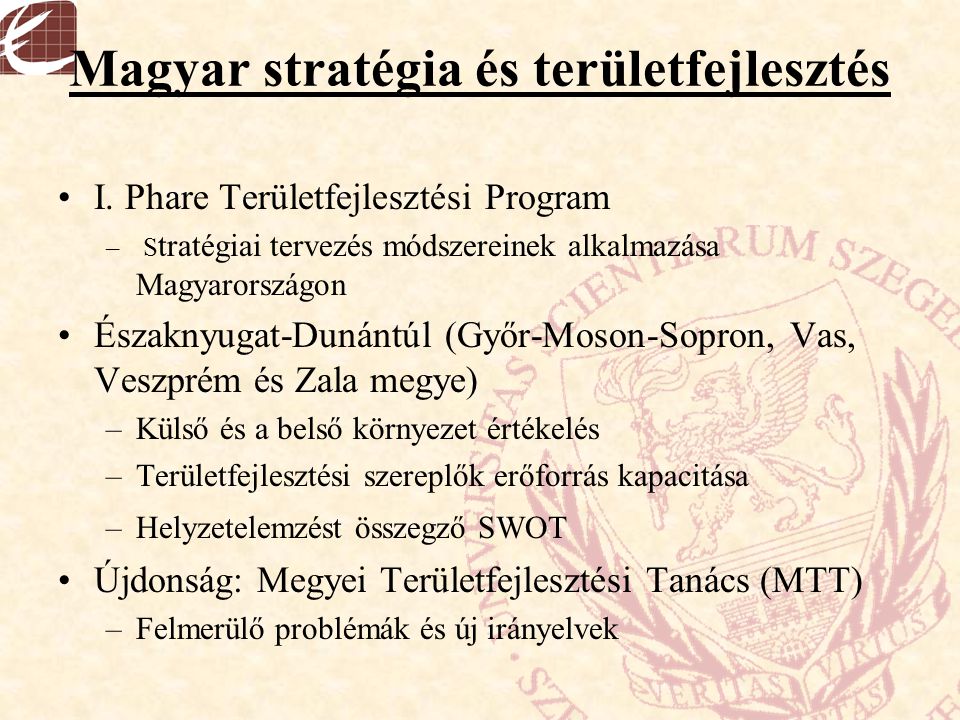 Magyar stratégia és területfejlesztés