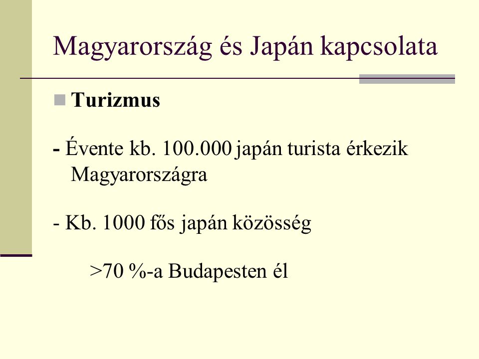 Magyarország és Japán kapcsolata