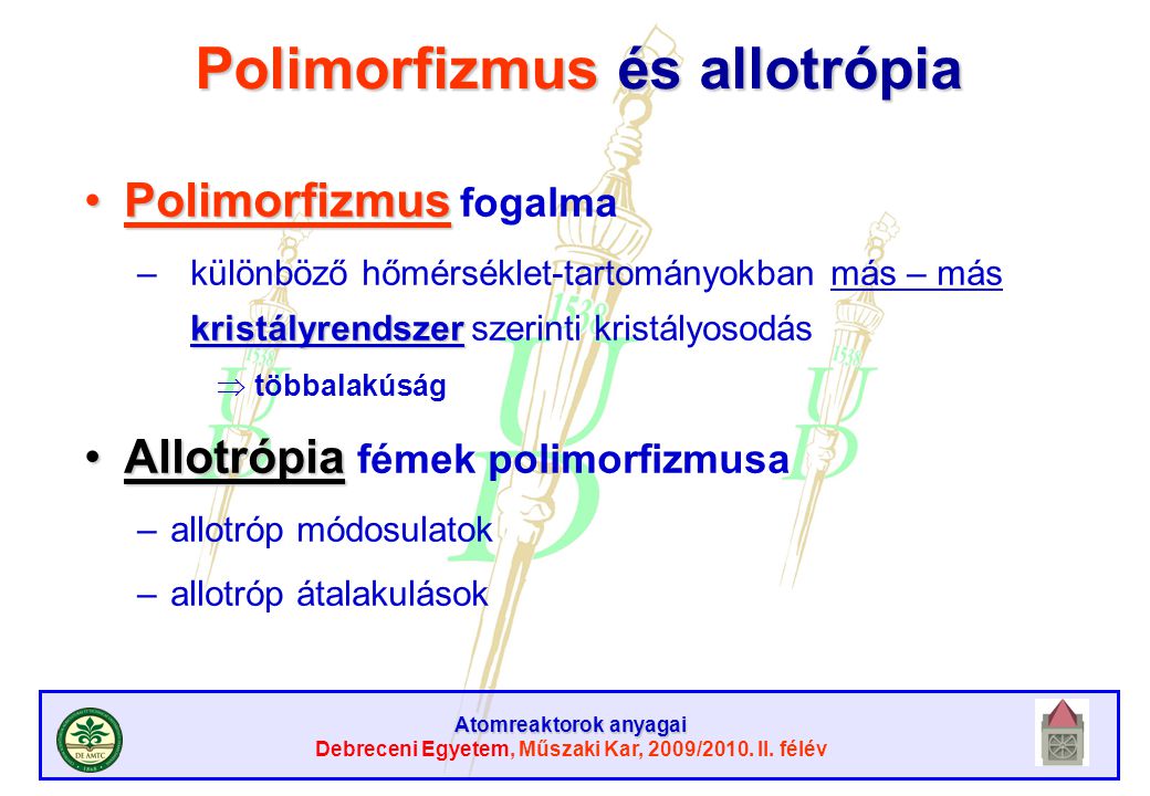 Polimorfizmus és allotrópia