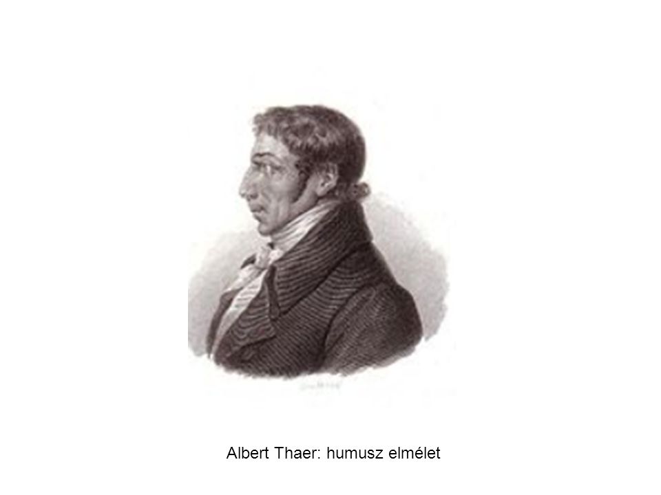 Albert Thaer: humusz elmélet