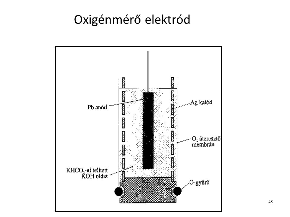 Oxigénmérő elektród 48