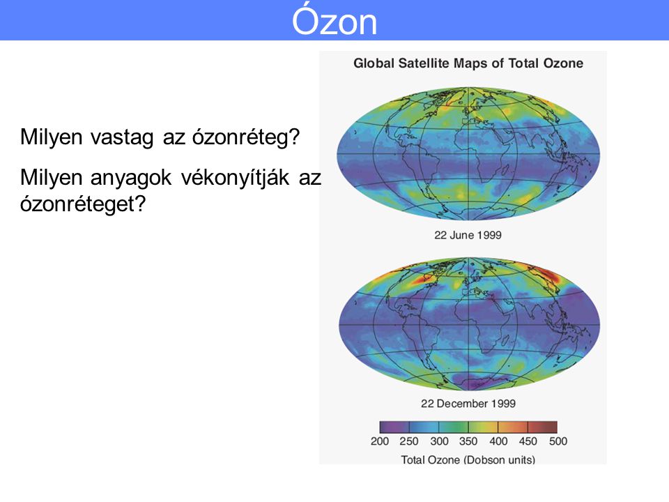 Ózon Milyen vastag az ózonréteg
