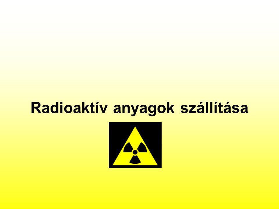 Radioaktív anyagok szállítása
