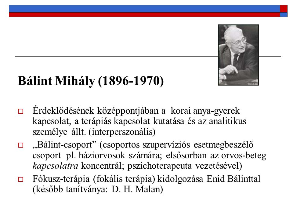 Bálint Mihály ( )