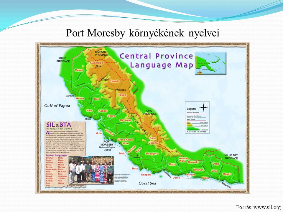 Port Moresby környékének nyelvei