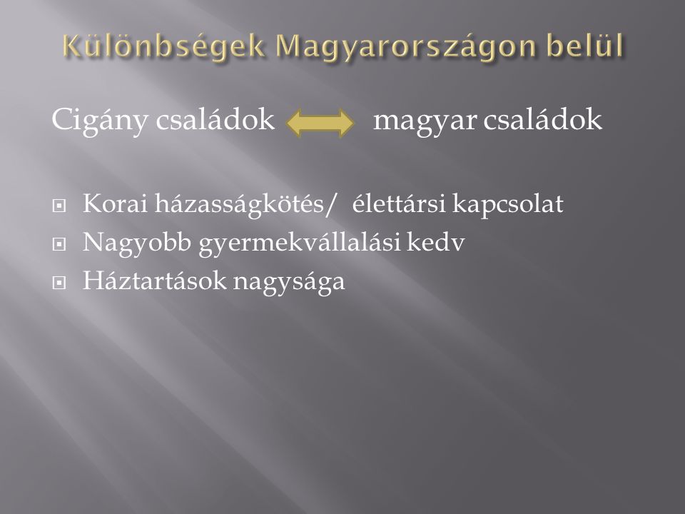 Különbségek Magyarországon belül
