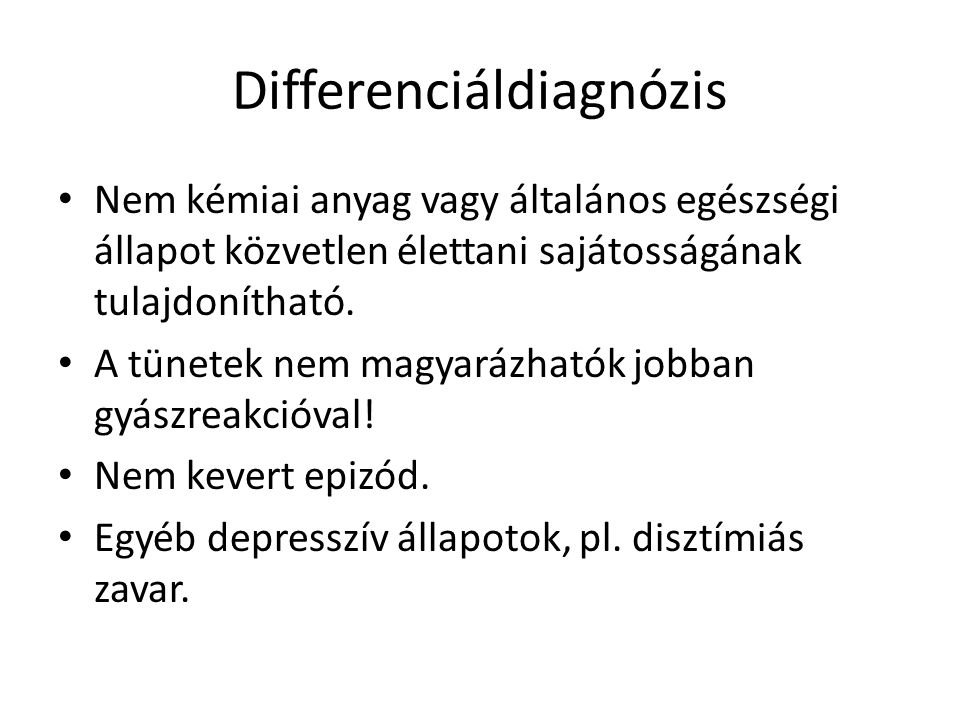 Differenciáldiagnózis
