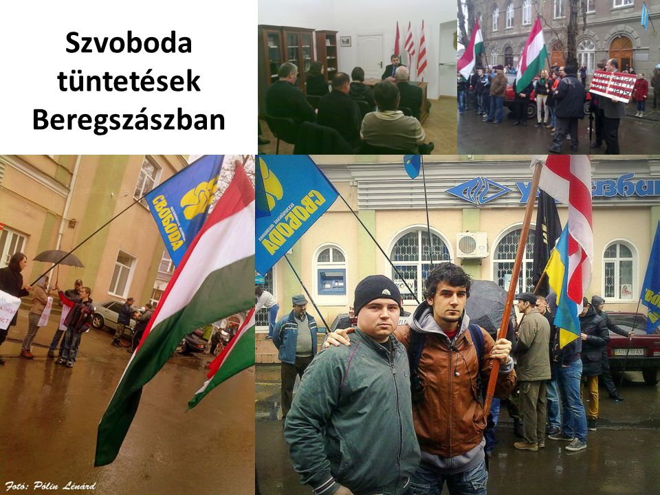 Szvoboda tüntetések Beregszászban
