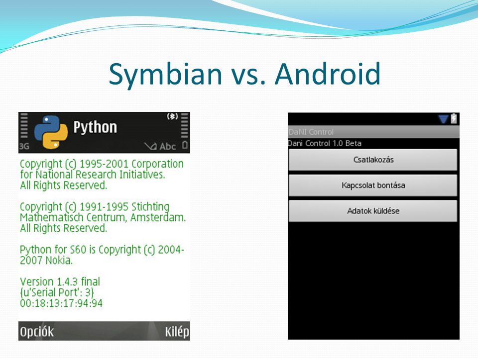Symbian vs. Android