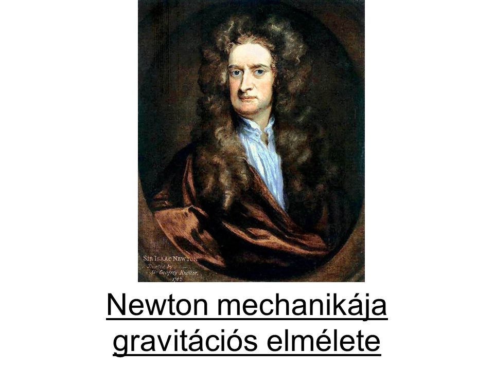 Newton mechanikája gravitációs elmélete