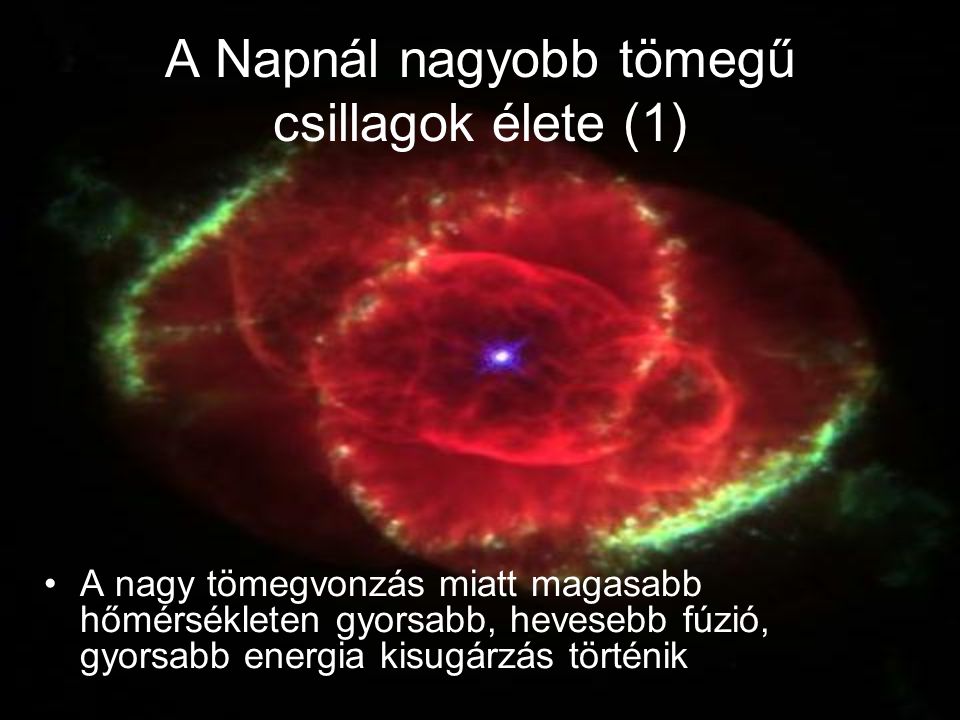 A Napnál nagyobb tömegű csillagok élete (1)