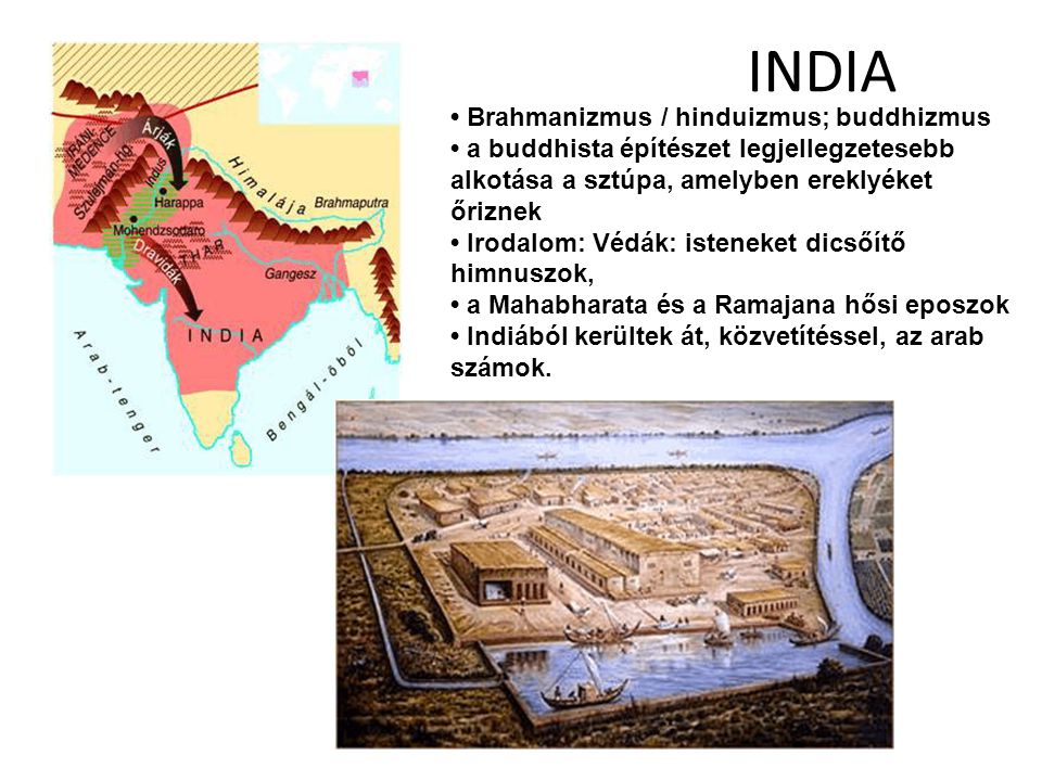 INDIA • Brahmanizmus / hinduizmus; buddhizmus