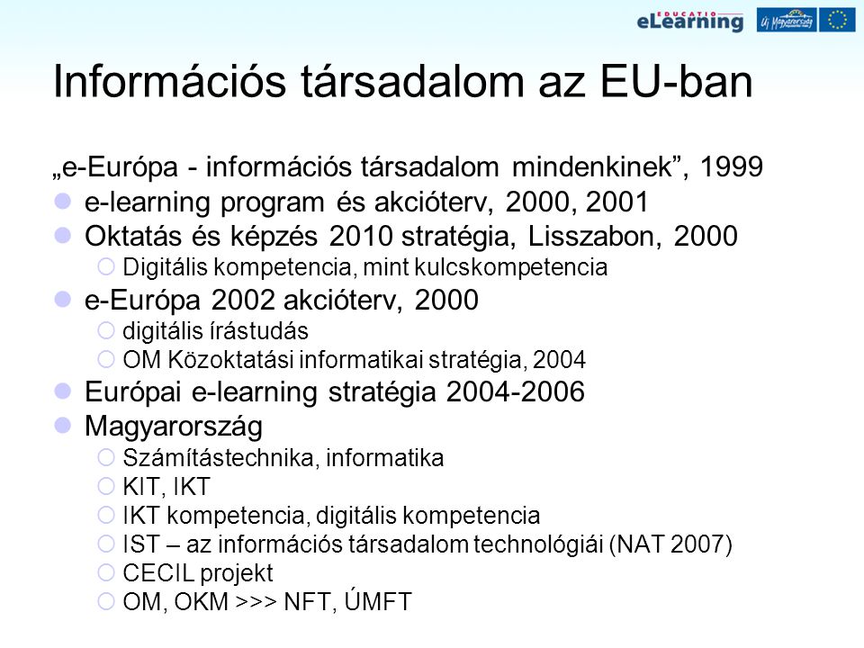 Információs társadalom az EU-ban