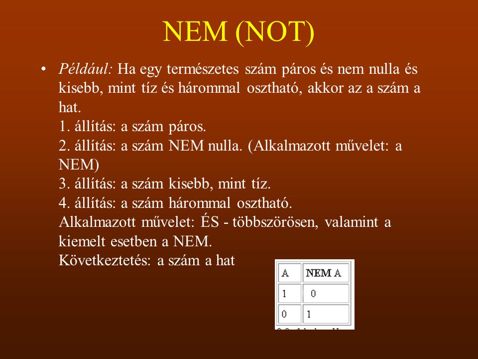 NEM (NOT)