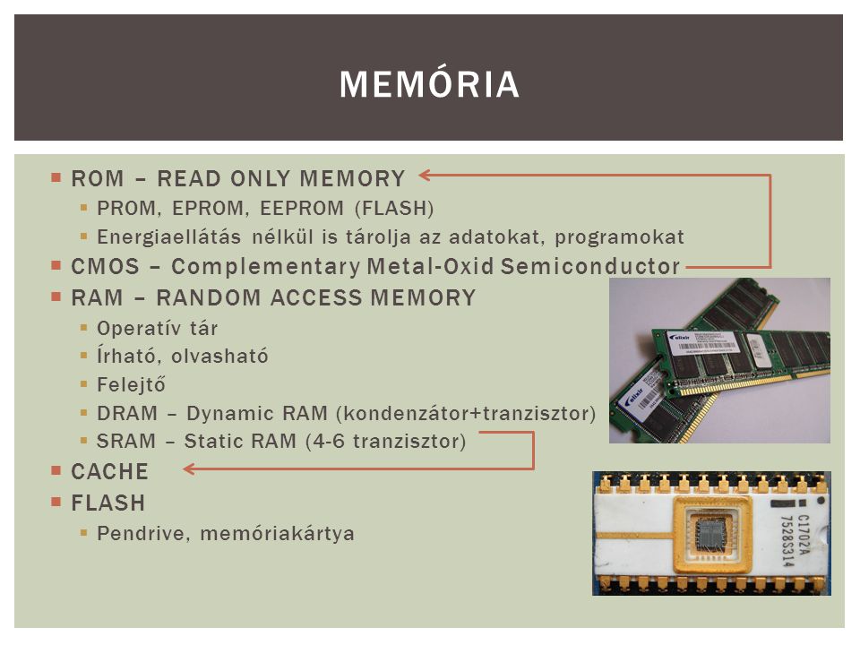 MEMÓRIA ROM – READ ONLY MEMORY