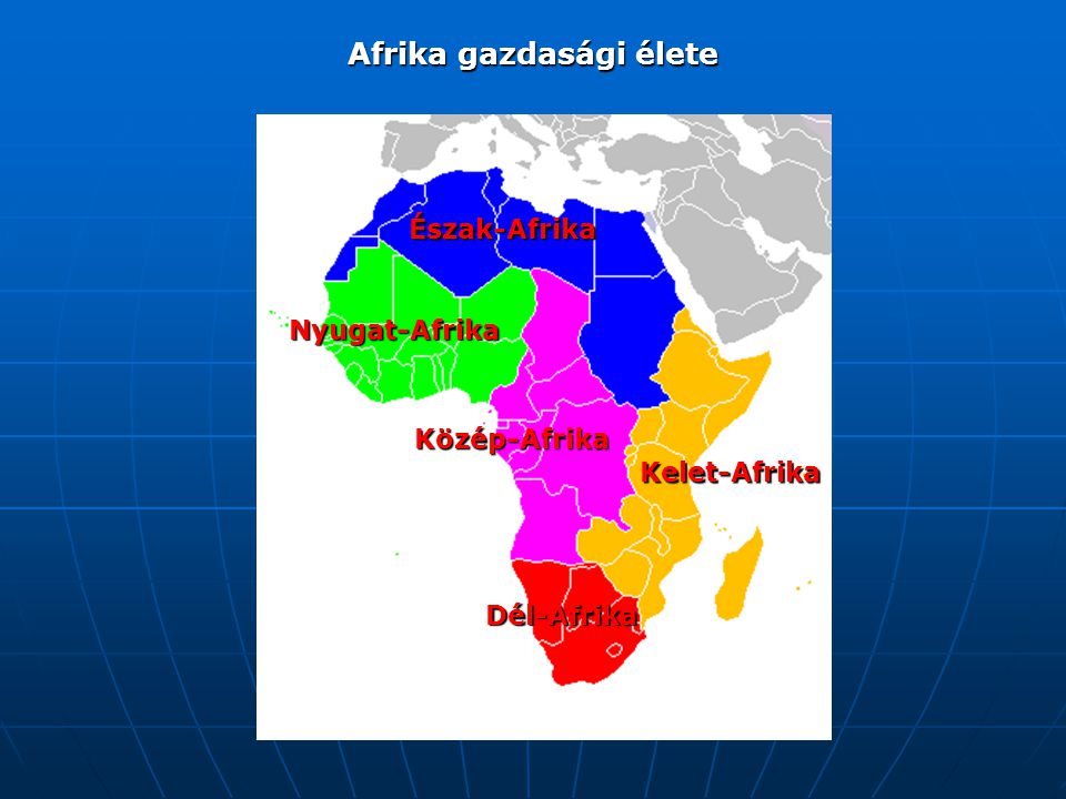 Afrika gazdasági élete