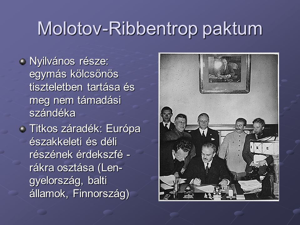 Molotov-Ribbentrop paktum