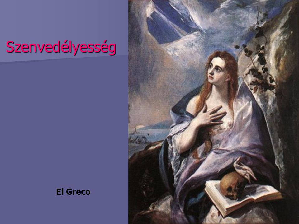Szenvedélyesség El Greco