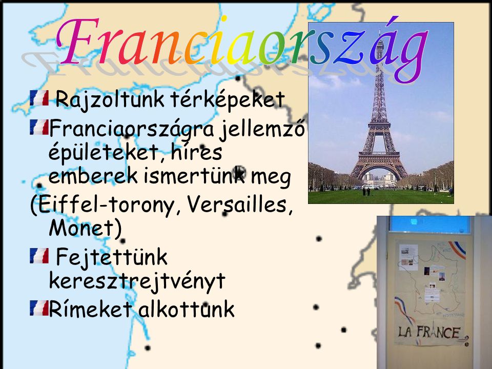 Franciaország Rajzoltunk térképeket