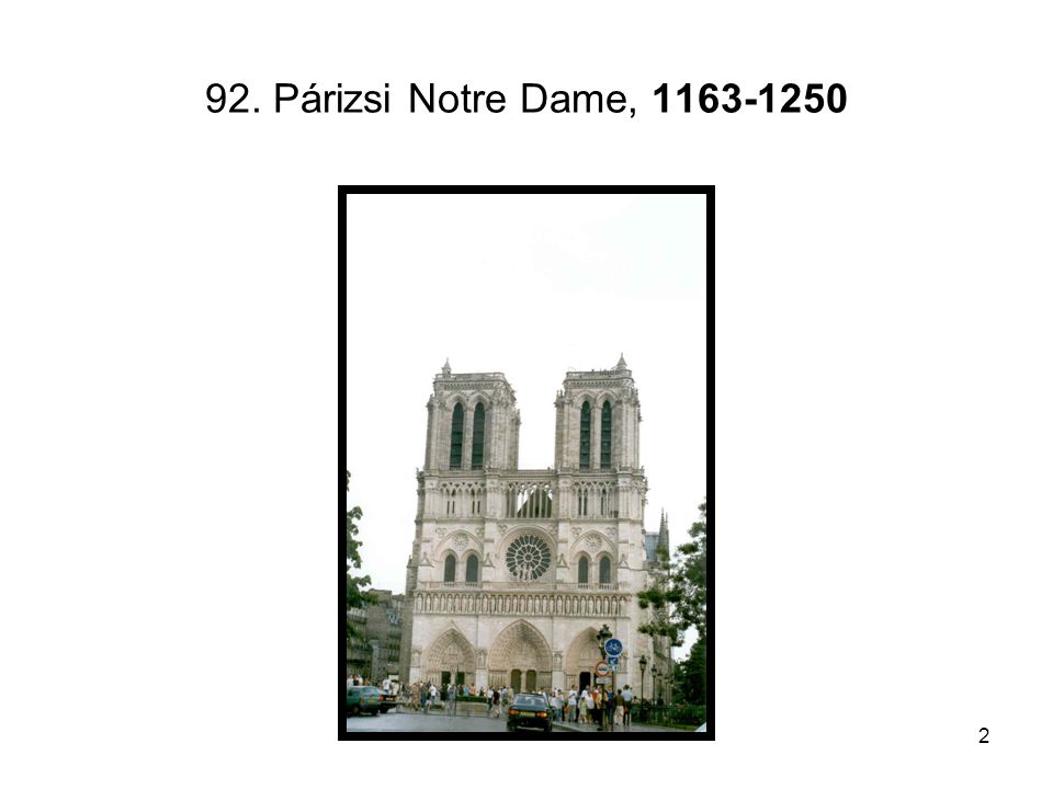 92. Párizsi Notre Dame,