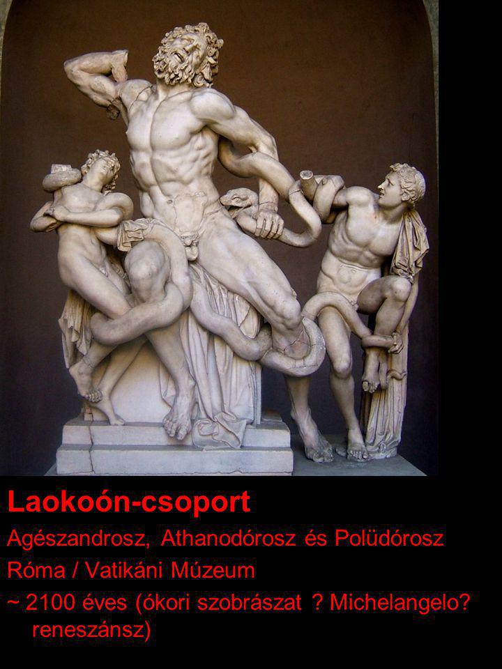 Laokoón-csoport Agészandrosz, Athanodórosz és Polüdórosz