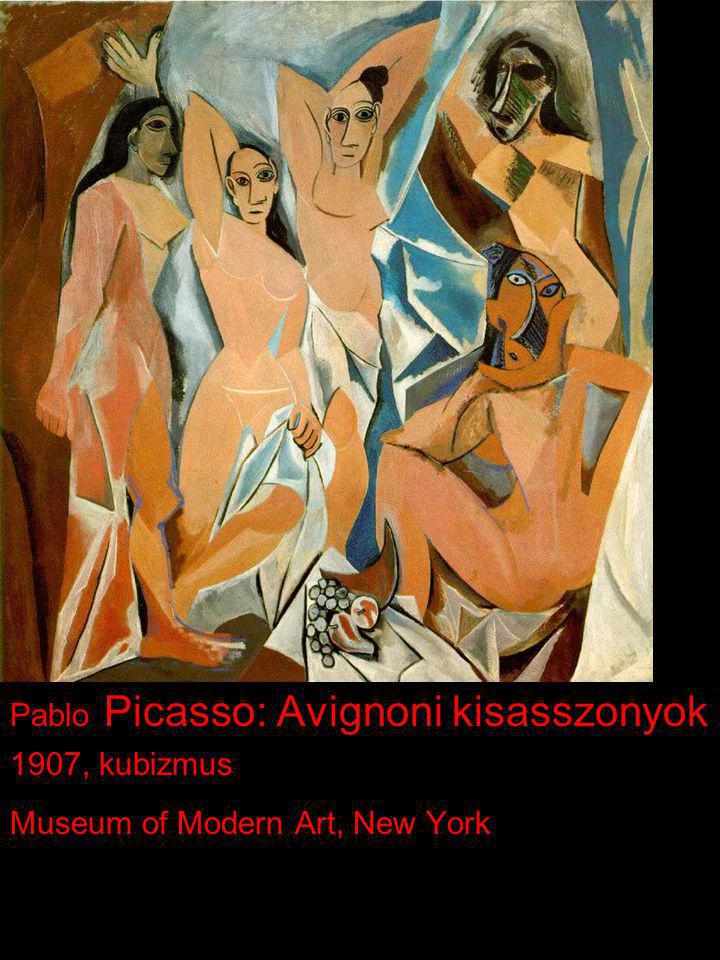 Pablo Picasso: Avignoni kisasszonyok