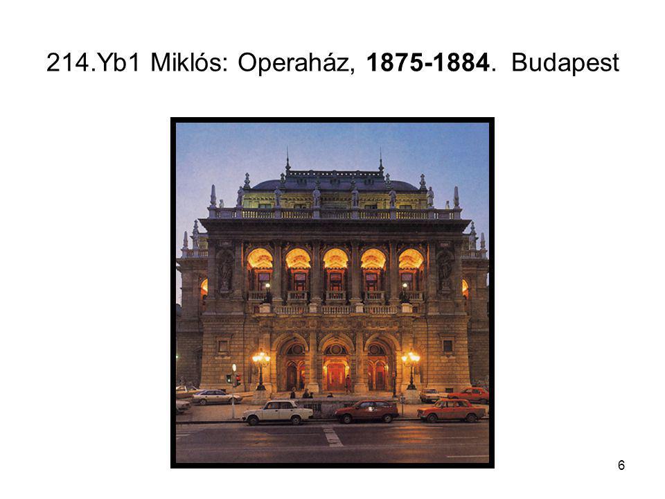214.Yb1 Miklós: Operaház, Budapest